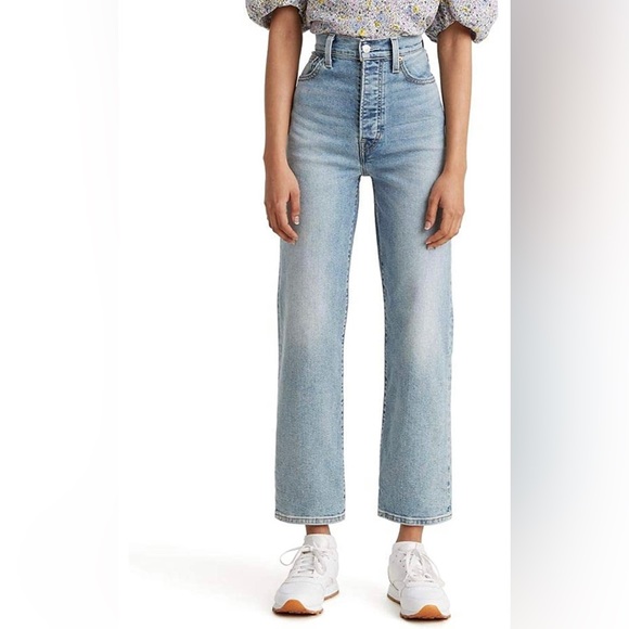 Levi's Denim - Levi | women’s ribcage straight leg ankle Jean, size 26, waterless